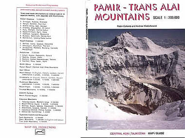 Pamir map and guide