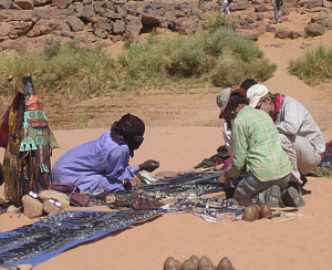 Tuareg traders in Methkandoush